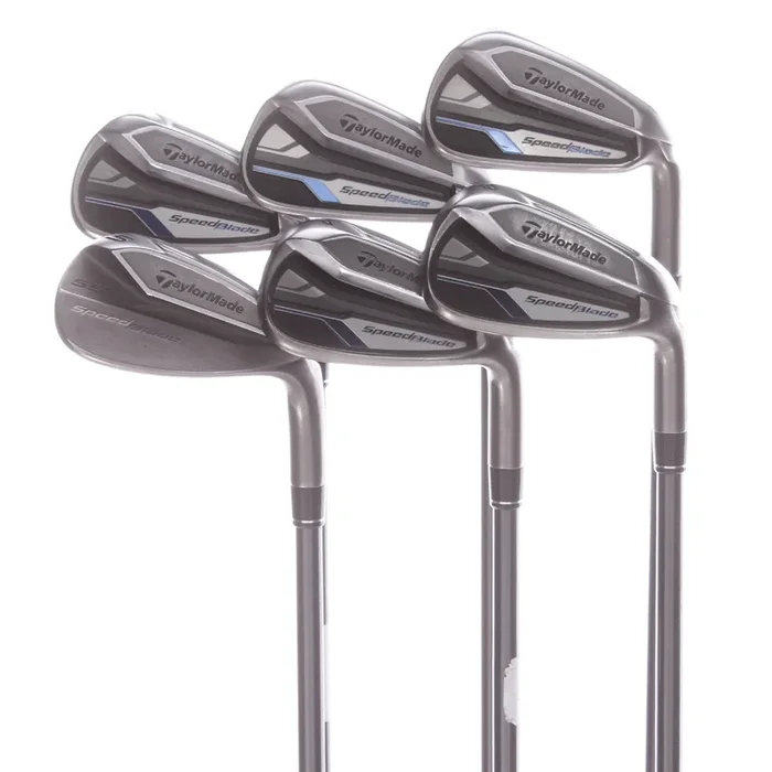TaylorMade SpeedBlade Ladies Right Hand Graphite Irons 6-SW Ladies – Velox T 45 L