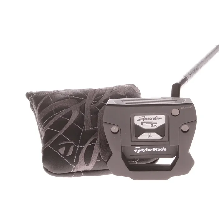 TaylorMade Spider GTX Black Men’s Right Putter 34 Inches KBS 120 – Super Stroke Pistol GTR 1.0