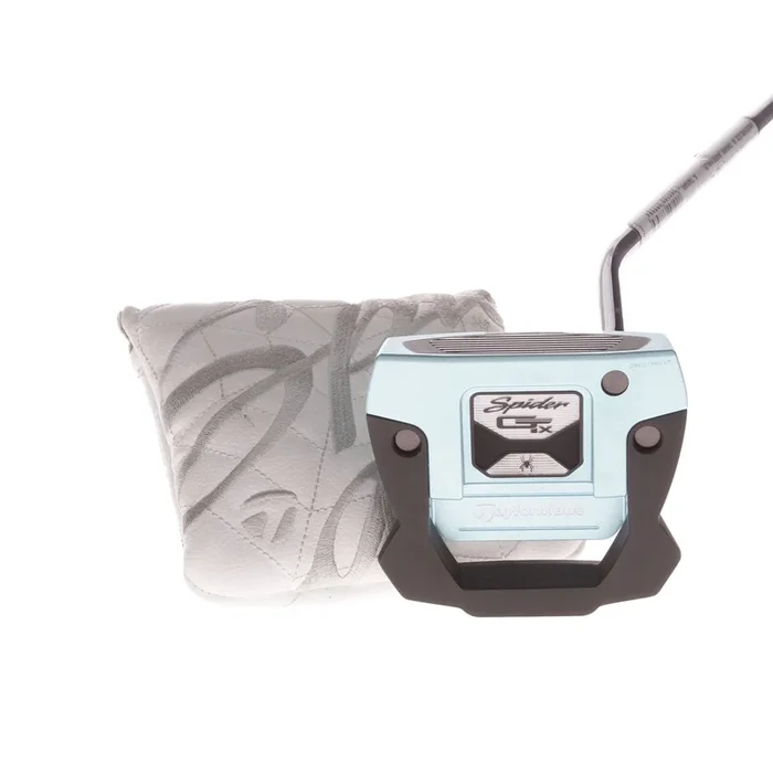 TaylorMade Spider GTX Ice Blue SB Ladies Right Putter 33 Inches KBS 120 – Super Stroke Pistrol GTR 1.0
