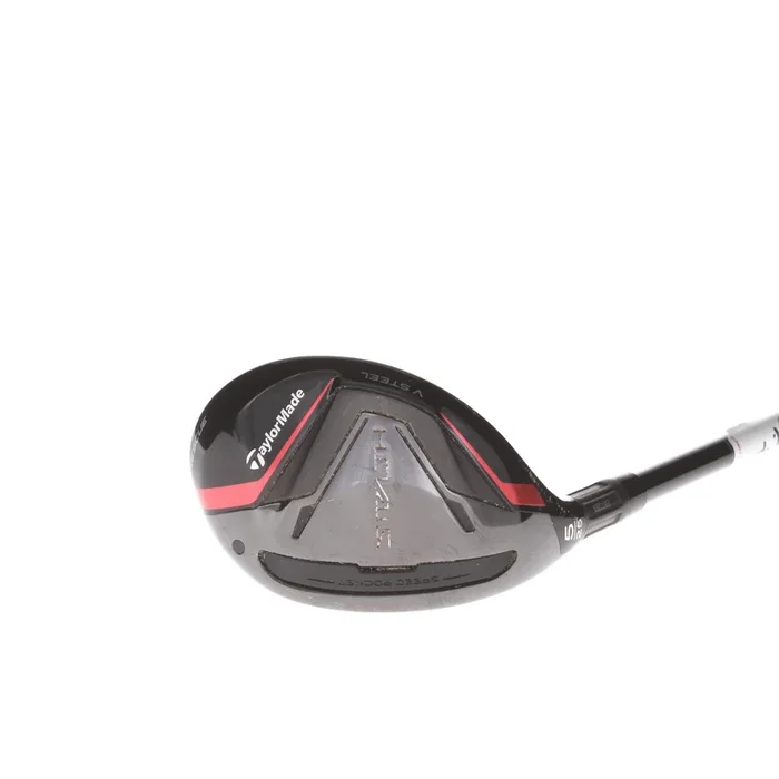 TaylorMade Stealth Graphite Men’s Left 4 Hybrid 22 Degree Regular – Ventus Red 6R