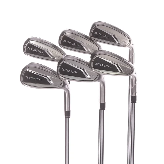 TaylorMade Stealth HD Men’s Right Steel Irons 5-PW Regular – KBS Max MT 85 R
