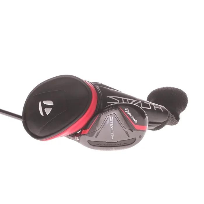 TaylorMade Stealth Mens Right Graphite 4 Hybrid 22 Degree Regular – Ventus Red 6R