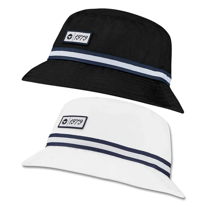TaylorMade Vintage Twill Golf Bucket Hat Black – 23 Men