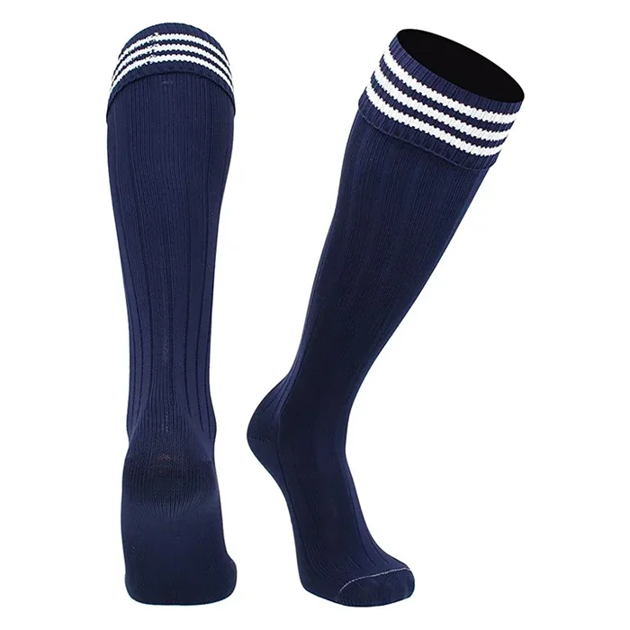 TCK Sports Euro Style 3 Stripe Soccer Socks