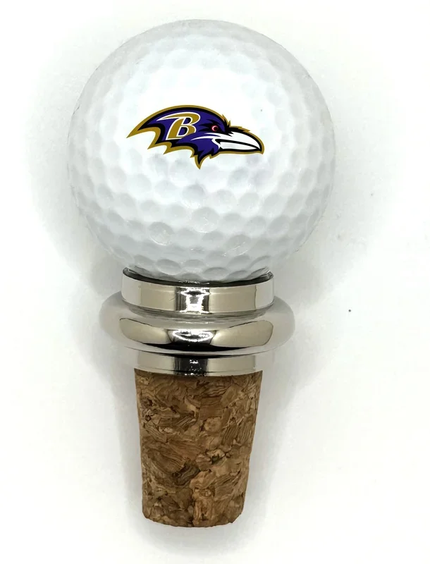 Team Golf BAL Ravens Cork Wine Stopper