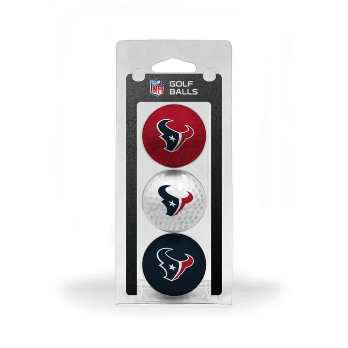 Team Golf HOU Texans Golf Balls