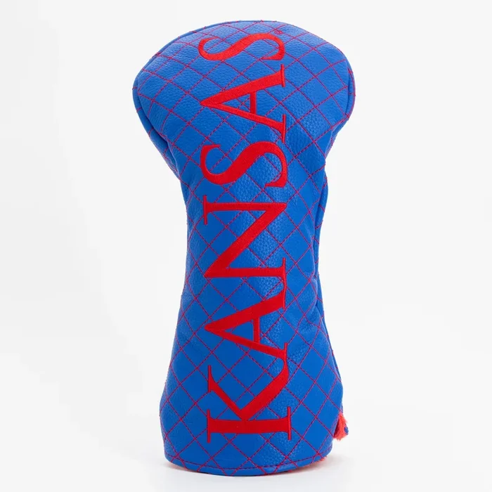 Team Golf Kansas DR/FW Quilted Headcovers