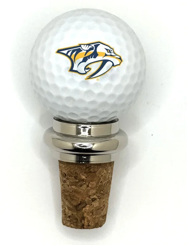 Team Golf NSH Predators Cork Wine Stopper