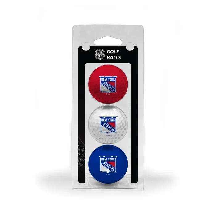 Team Golf NY Rangers Golf Balls