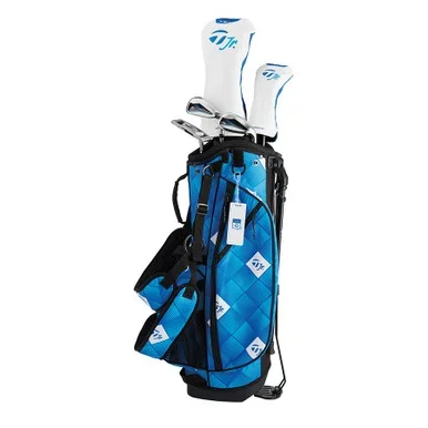 Team TaylorMade 5 Club Kids Golf Set Ages 7-9 (kids 48-53″ tall) Blue