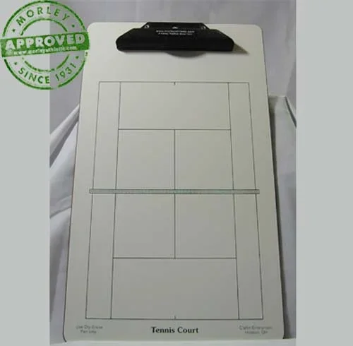 Tennis Dry Erase Coaching Board 9.5″ X 15.5″