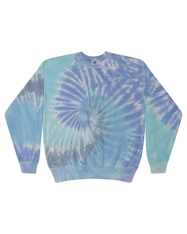 Tie-Dye Adult 8.5 oz., 80/20 crew neck fleece