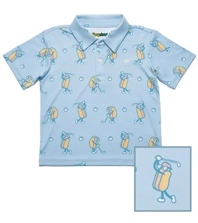 Tipsy Elves Sizzlin’ Swing Toddler Golf Polo