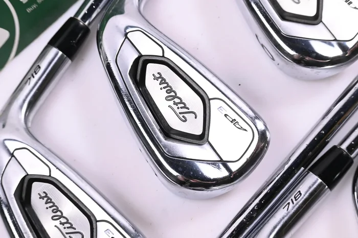 Titleist 718 AP3 Irons / 4-PW / Stiff Flex AMT Tour White S300 Shafts