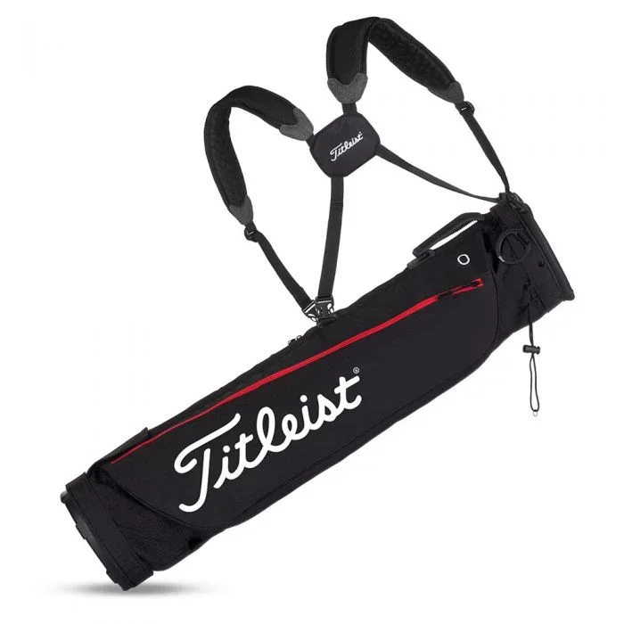 Titleist Carry Pencil Bag – Black/Red