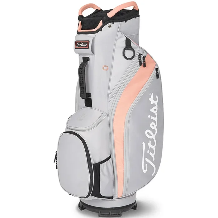 Titleist Cart 14 Lightweight Cart Bag – Grey/Peach