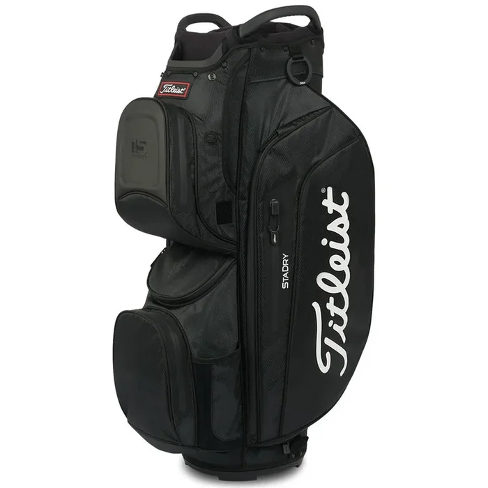Titleist Cart 15 StaDry Waterproof Cart Bag – Black