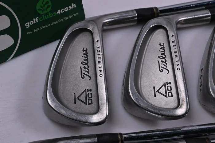 Titleist DCI Oversize+ Irons / 3-PW+SW / Regular Flex Titleist Tri Spec Shafts
