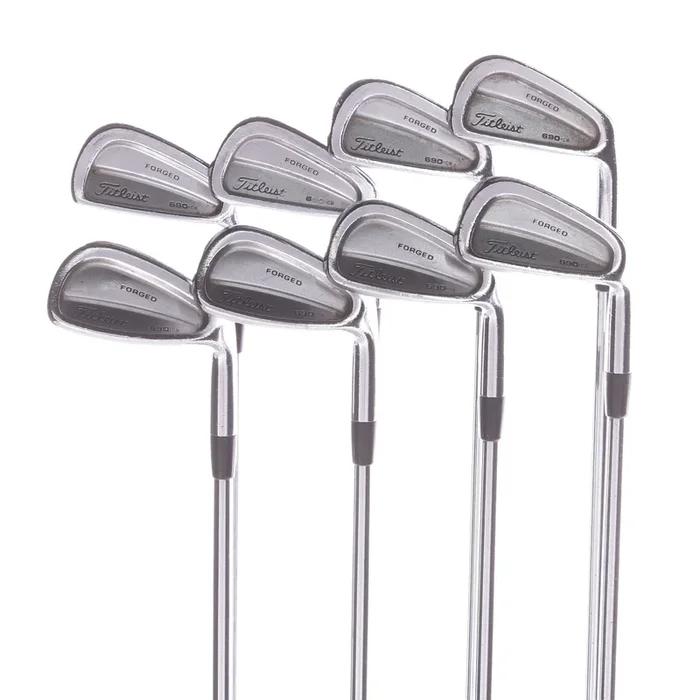 Titleist Forged 690 CB Steel Men’s Right Iron 3-PW Stiff – Dynamic Gold S300