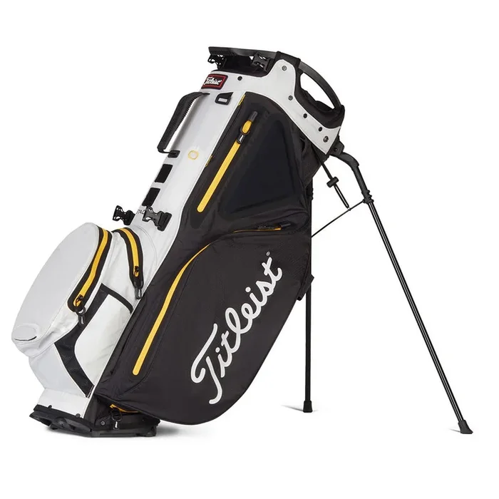 Titleist Hybrid 14 StaDry Stand Bag – Black/White/Canary