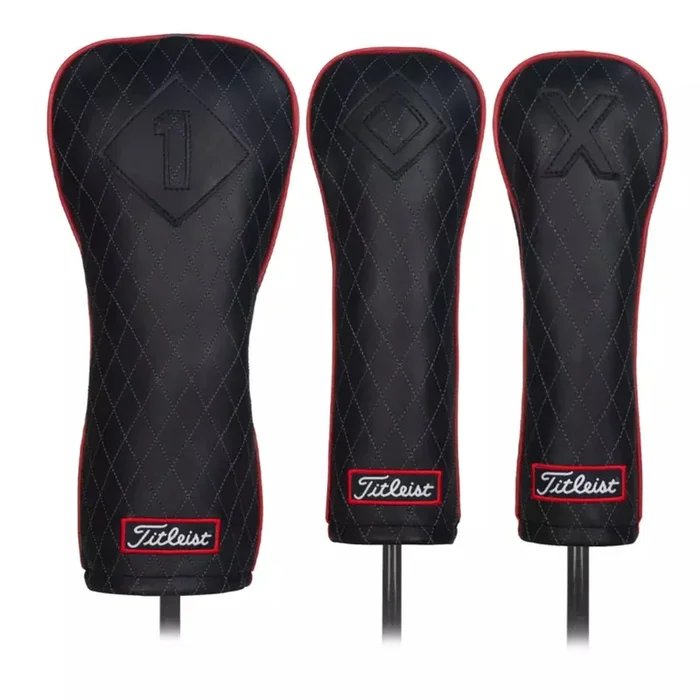 Titleist Jet Black Leather Headcover