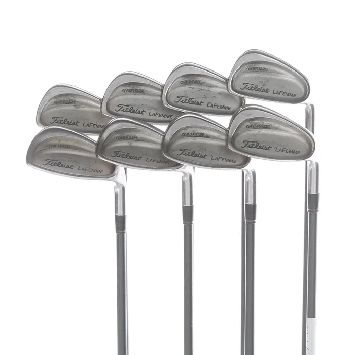 Titleist La Femme Oversize Graphite Ladies Right Hand Irons 4-SW Ladies – Titleist La Femme