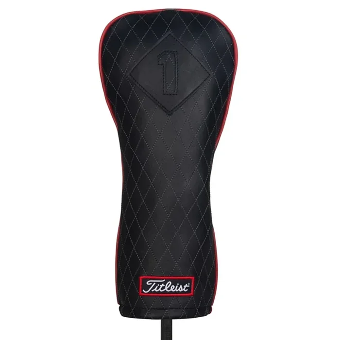 Titleist Leather Driver Headcover – Jet Black