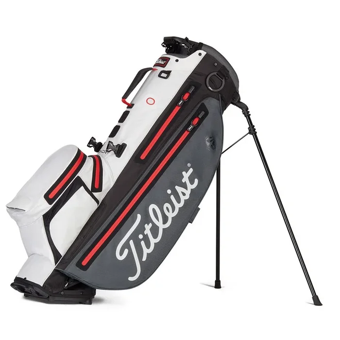 Titleist Player 4 Plus StaDry Stand Bag – Charcoal/White/Red
