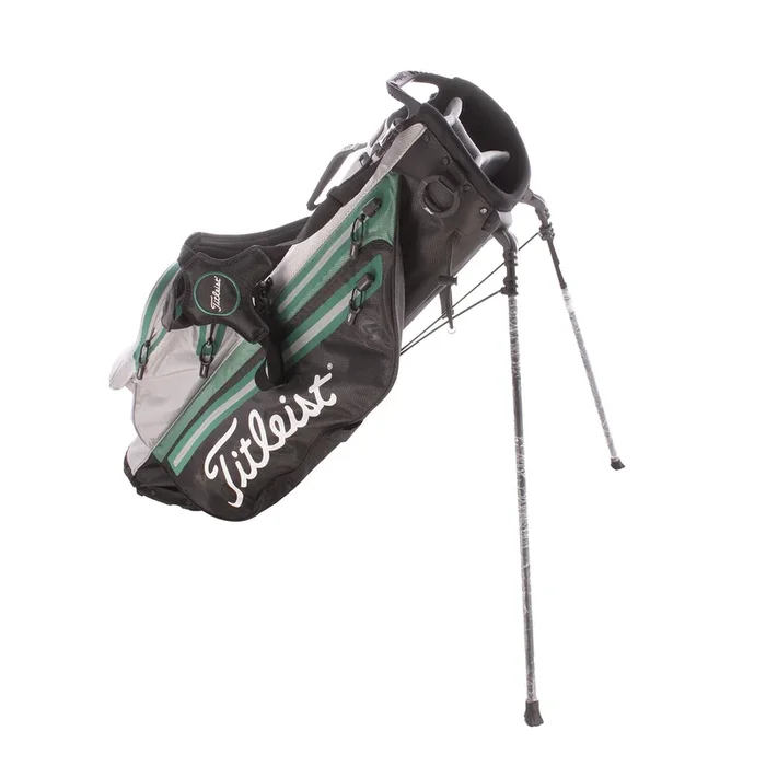 Titleist Player 4 Stadry Second Hand Stand Bag – Silver/Green/Black