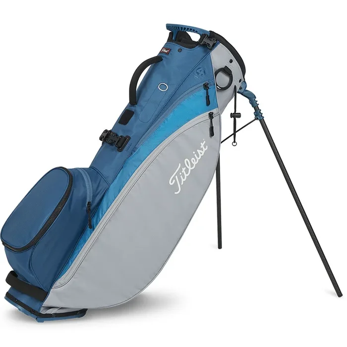 Titleist Players 4 Carbon Stand Bag – Grey/Lagoon/Reef Blue