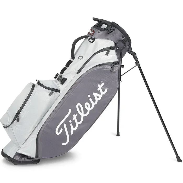 Titleist Players 4 StaDry Waterproof Stand Bag – Grey/Graphite