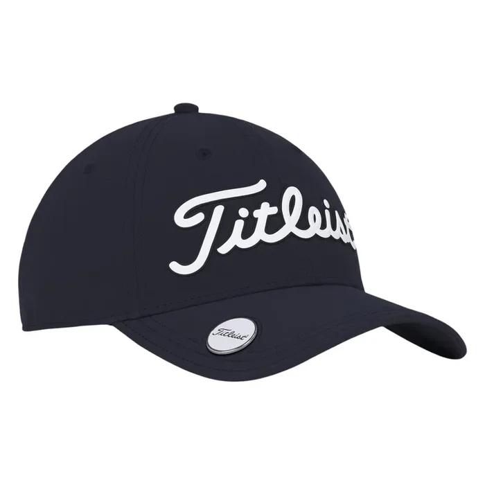 Titleist Players Performance Ball Marker Golf Cap Navy/White – 25 Men