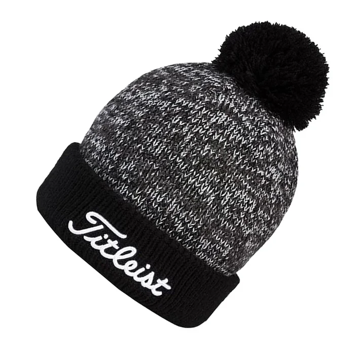Titleist Pom Pom 18 Beanie – Black
