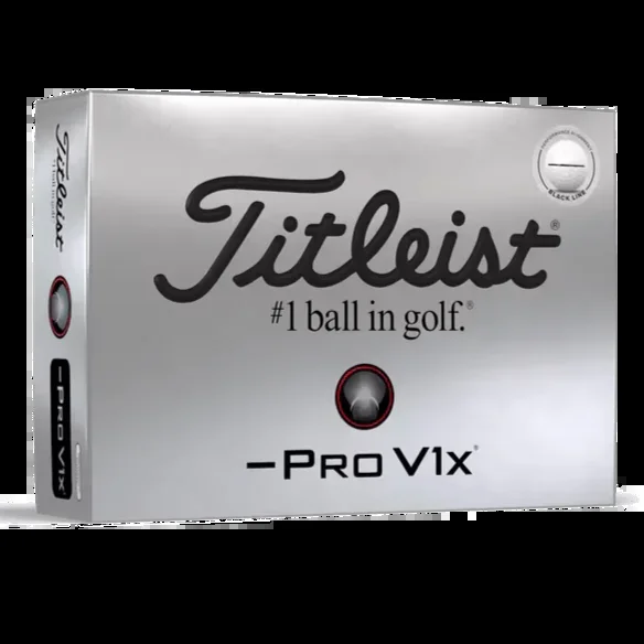 Titleist Pro V1X Left Dash Performance Alignment Golf Balls
