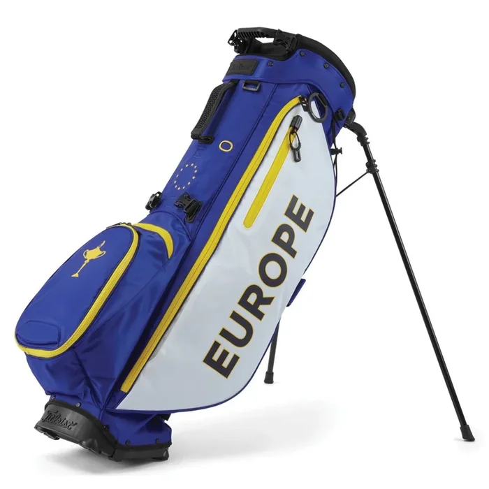 Titleist Ryder Cup Team Europe Players 4+ Stand Bag – Royal/White