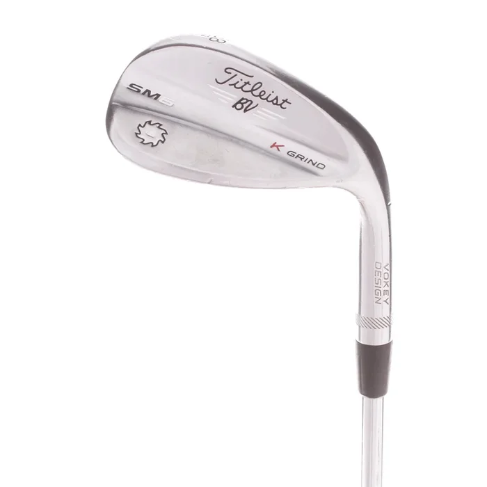 Titleist SM6 Steel Men’s Right Lob Wedge 58 Degree 12 Bounce Wedge – BV SM6
