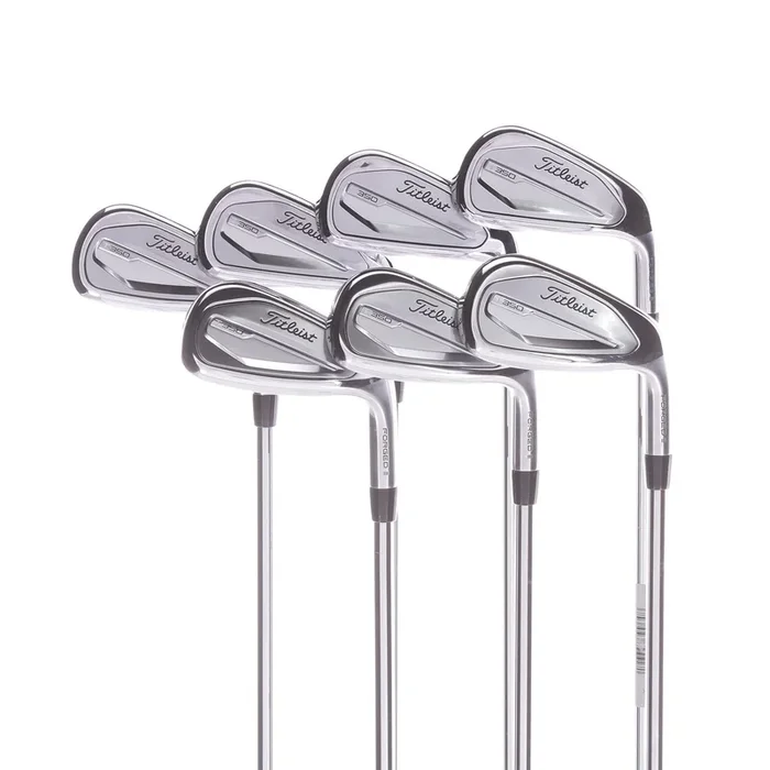 Titleist T-350 Steel Men’s Right Irons 5-PW + UW Regular – TrueTemper AMT R300