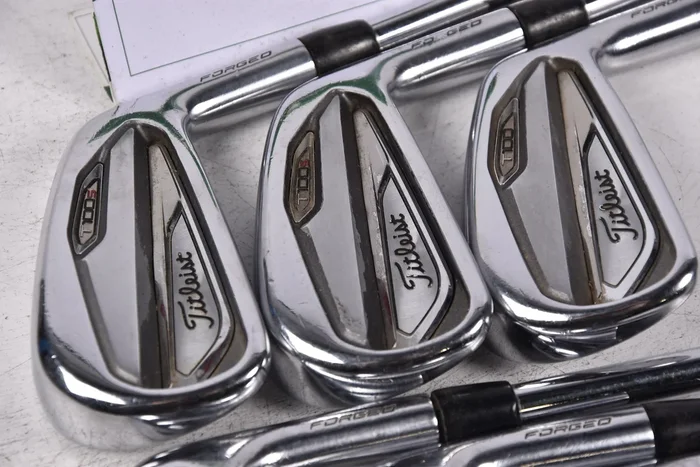 Titleist T100 2019 Irons / 4-9i / Stiff Flex AMT Red S300 Steel Shafts