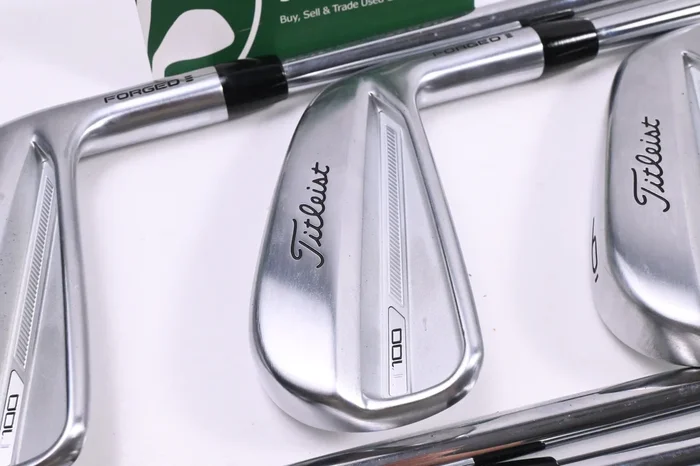 Titleist T100 2023 Irons / 4-PW / Stiff Flex True Temper AMT White