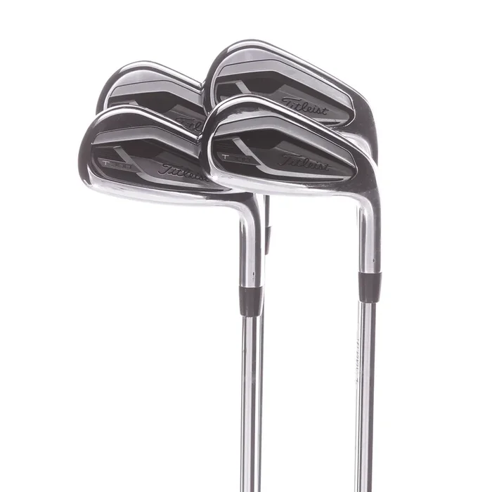 Titleist T300 2021 Steel Men’s Right Irons 8-GW Regular – True Temper Red AMT R300