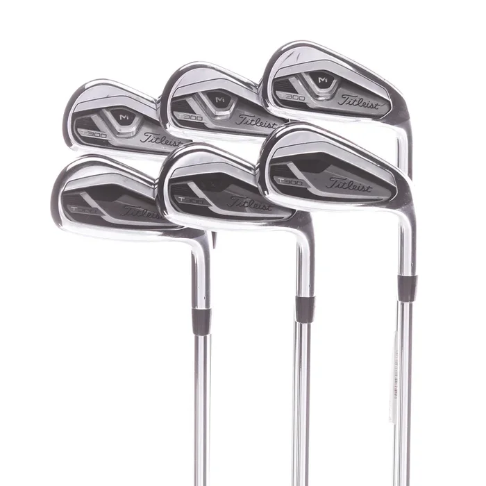 Titleist T300ii Steel Men’s Right Irons 5-PW Regular – True Temper AMT Red R