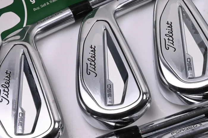 Titleist T350 Irons / 5-PW+48°+53° / Regular Flex AMT Red R300 Shafts
