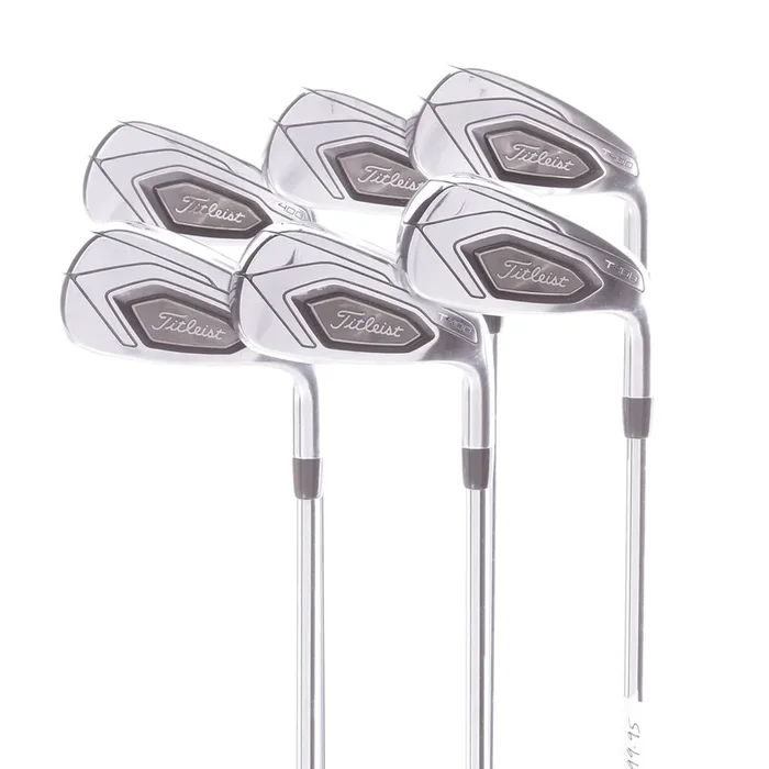 Titleist T400 Steel Men’s Right Hand Irons 5-PW Regular – True Temper Red AMT R300