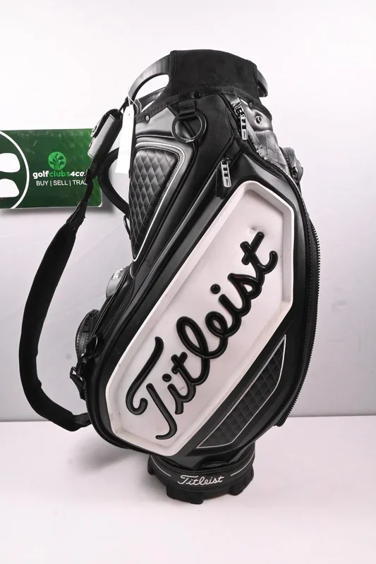 Titleist Tour Series Tour Bag / 6-Way Divider / Black & White / Missing Front Pocket