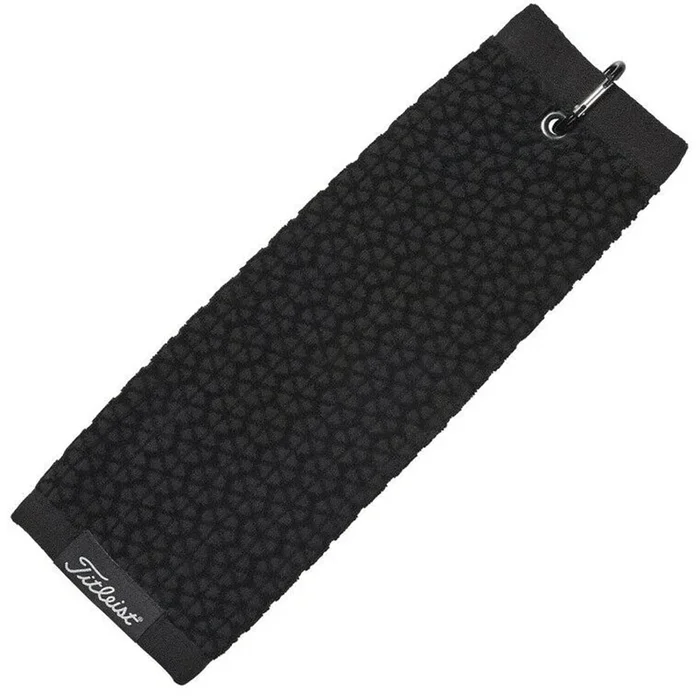 Titleist Tri-Fold Towel – Black
