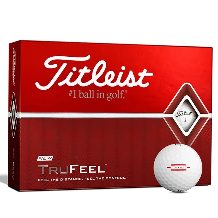 Titleist TruFeel Golf Balls – White – 12 Pack