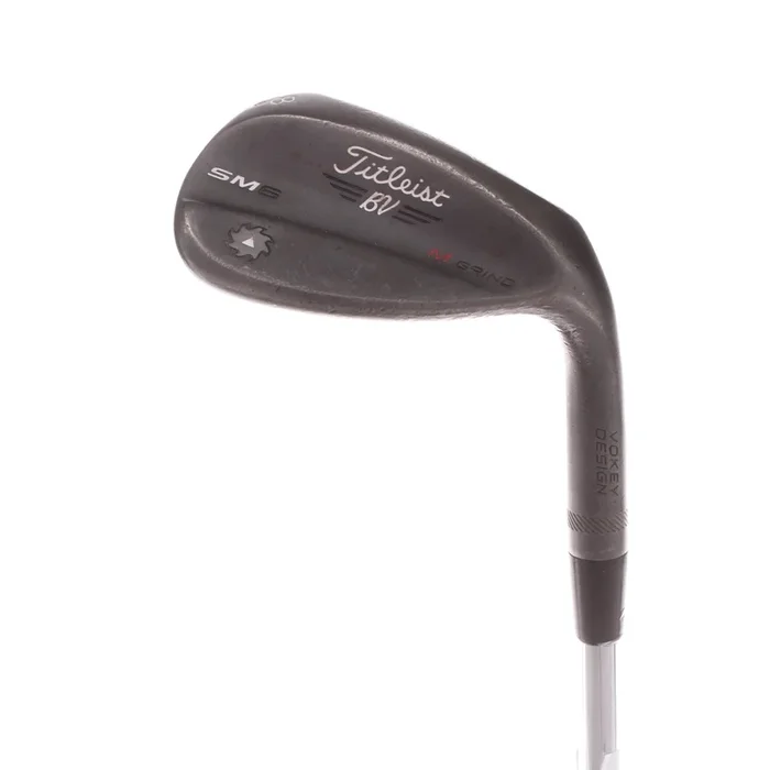 Titleist Vokey SM6 M Grind Steel Mens Right Hand Lob Wedge 58 Degree 8 Bounce Wedge – Vokey SM6