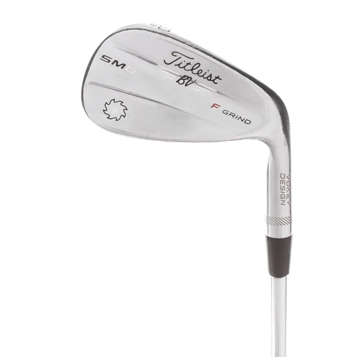 Titleist Vokey SM6 Steel Mens Right Hand Gap Wedge 50* 8 Bounce F Grind Regular – True Temper Dynamic Gold R300