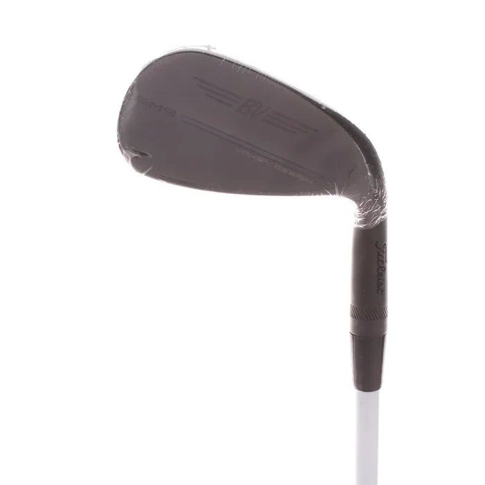 Titleist Vokey SM9 Black Graphite Ladies Right Gap Wedge 1/2″ Short 50 Degree 08 Bounce F Grind Ladies – Tensei Red L