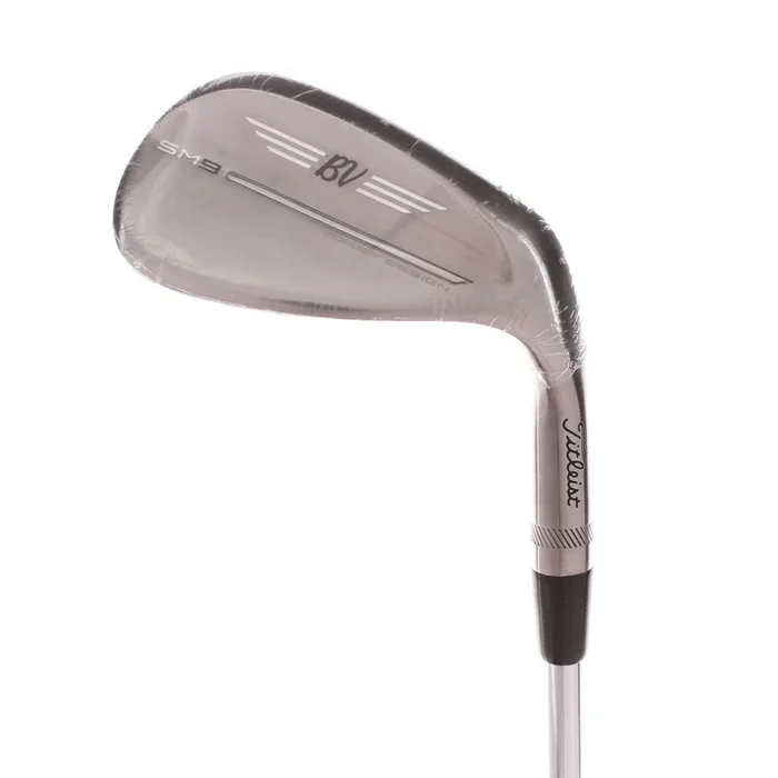 Titleist Vokey SM9 Brushed Steel Steel Men’s Right Lob Wedge 60 Degree 08 Bounce M Grind Stiff – Dynamic Gold 115 S300